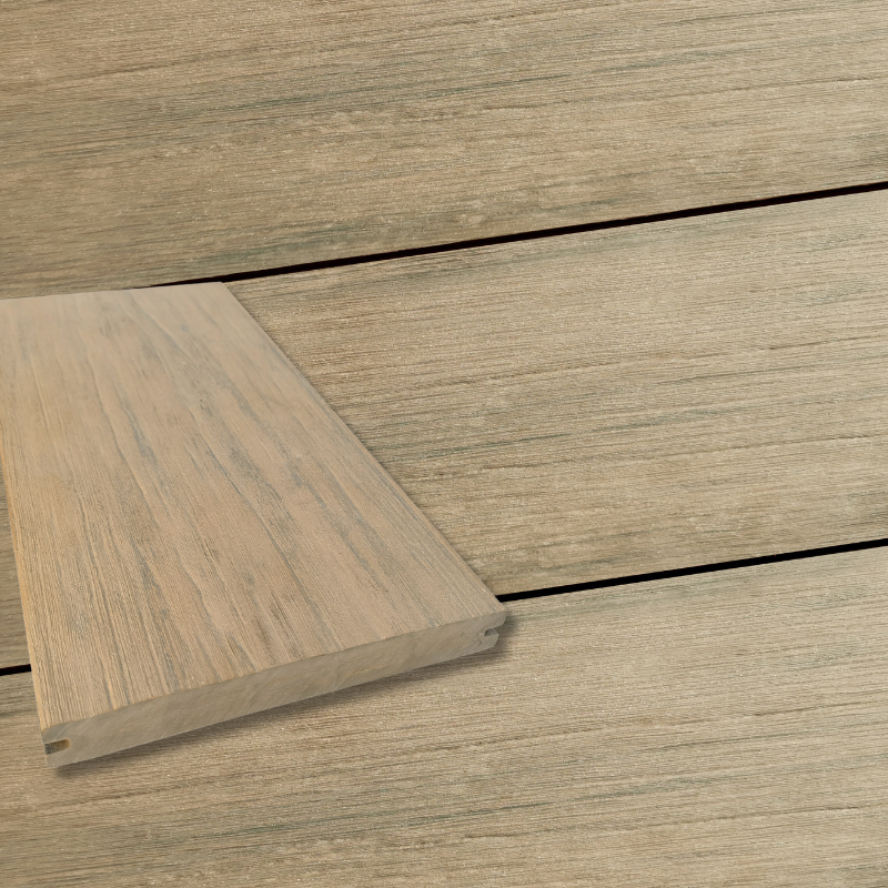 WPC-Komplettset Muskat Antik Massivdiele