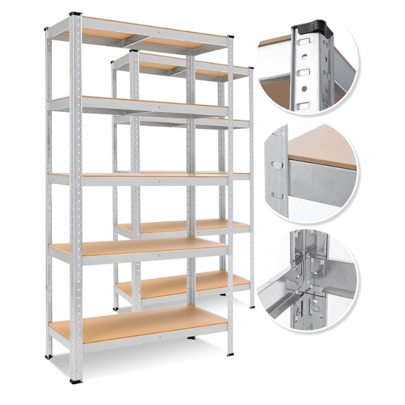 2x Schwerlastregal / Steckregal 180x90x40cm | 625kg Traglast