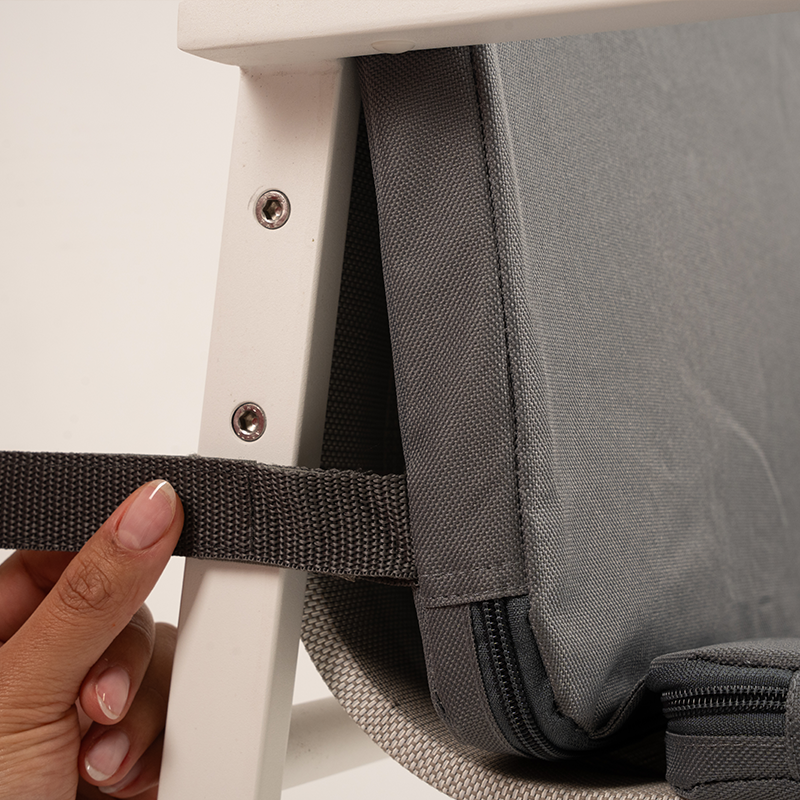 Beheizbare Sitzauflage Comfort BIG Grau