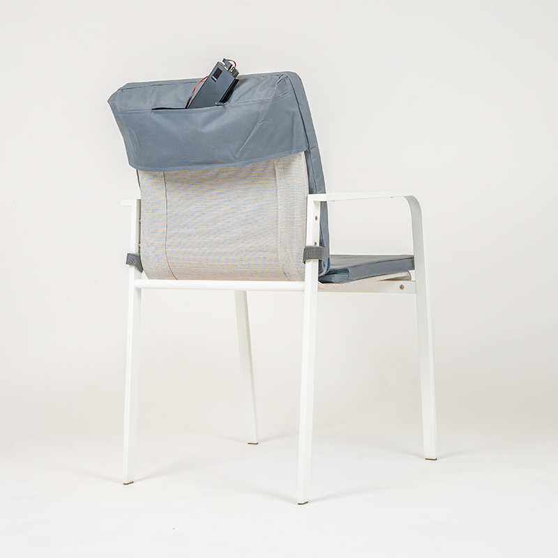 Beheizbare Sitzauflage Comfort Grau