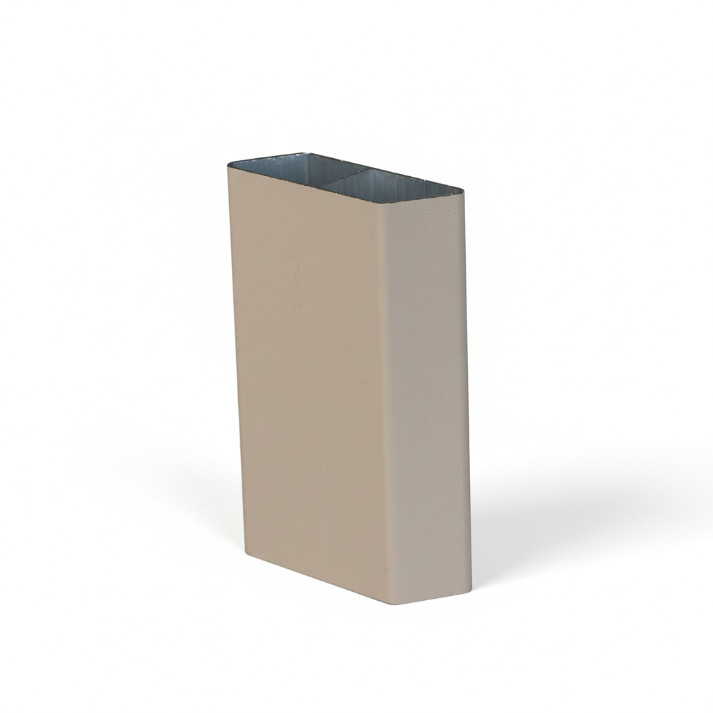 Muster Aluminium Sichtschutzzaun Rhombus MARIO Seidengrau