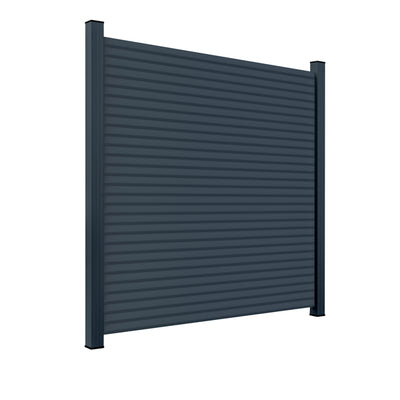 Aluminium Sichtschutzzaun Rhombus MARIO Anthrazit
