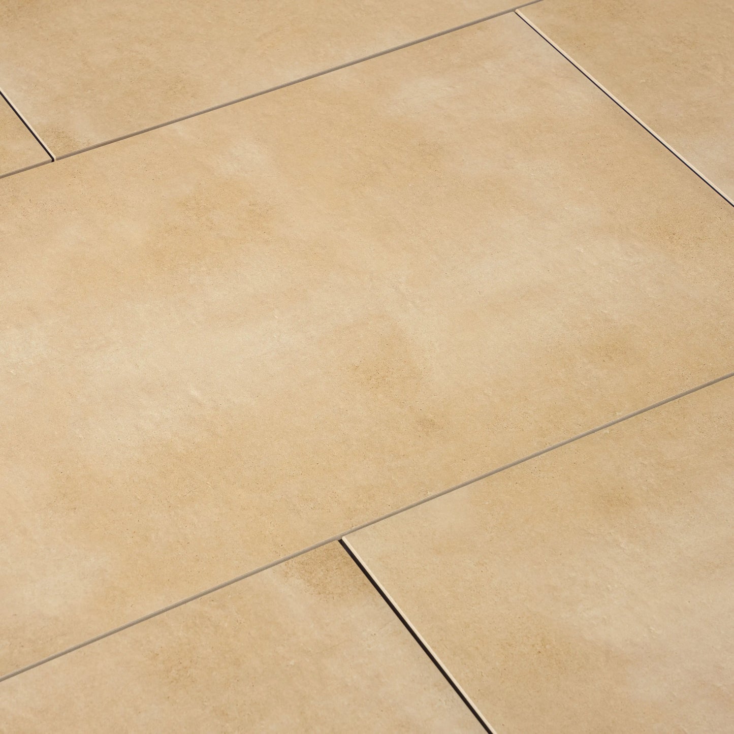 Komplettpaket Terrassenplatte Grande Cream 120x60x2cm