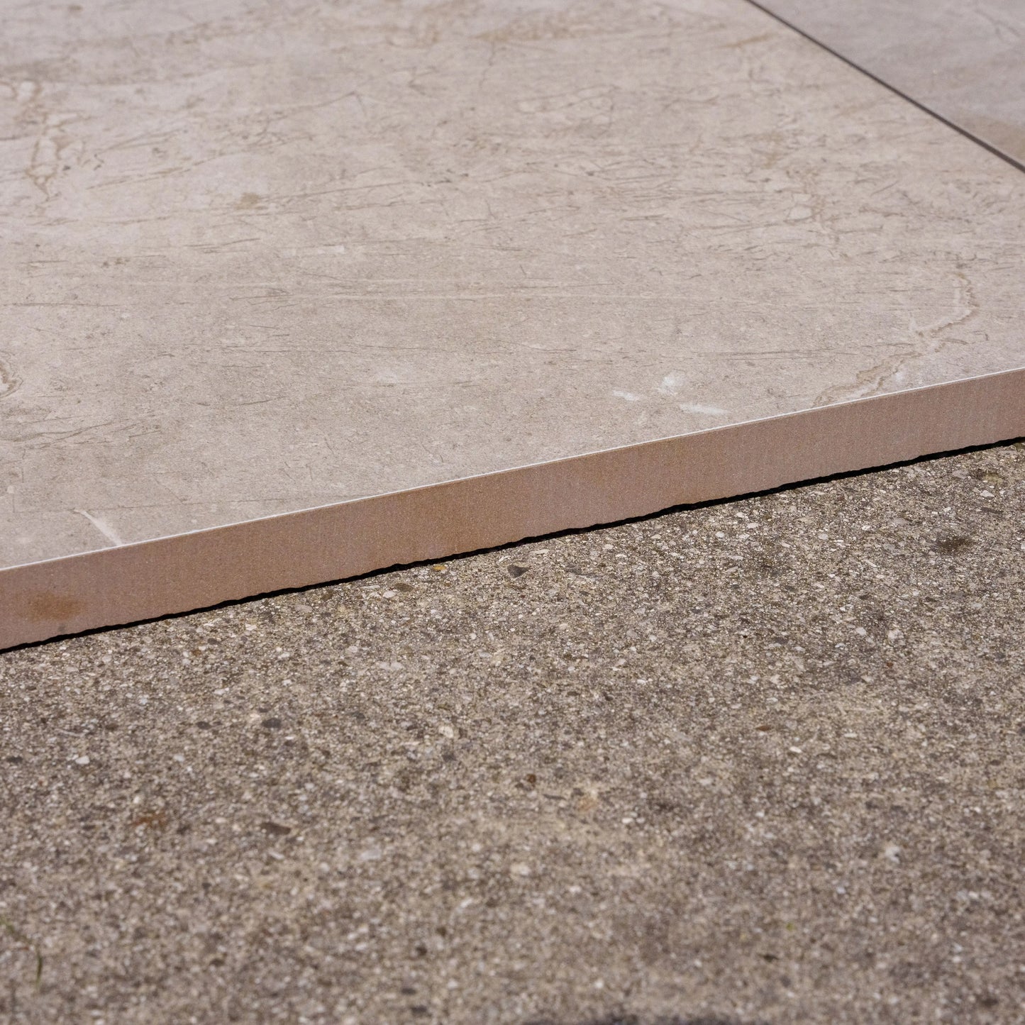 Komplettpaket Terrassenplatte Quarz 60x60x2cm