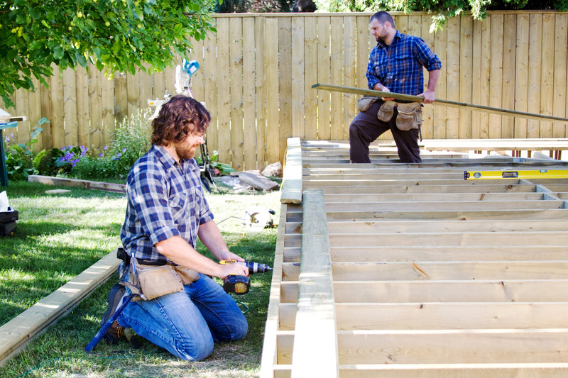 Terrassenbaustelle vorbereiten Checkliste