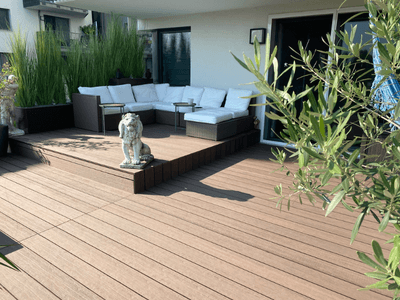 WPC Massiv Terrassendielen