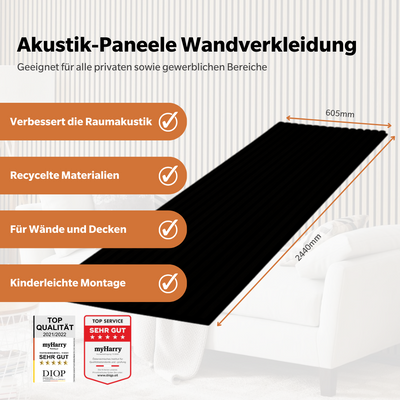 Wandverkleidung Akustikpaneel Comfort Eiche