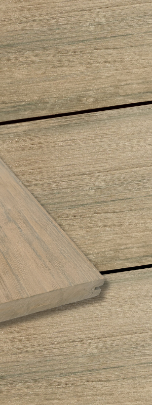 WPC Terrassendiele Massiv Antik Muskat