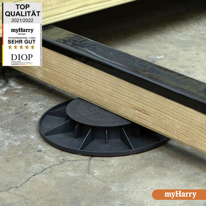 Palettenware Balkenlager 25-40mm für Terrassendielen