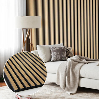 Akustikpaneel Eiche 244 x 60 cm Comfort