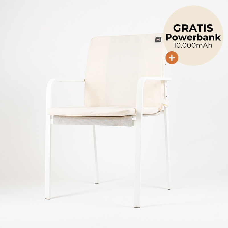 Beheizbares Sitzauflage Comfort Beige