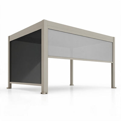 Sichtschutz-Rollo für SkyShade Pro – 3 m Seidengrau