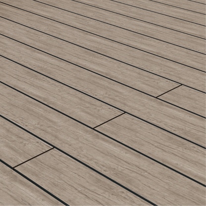 WPC Terrassendiele Massiv Antik Natur