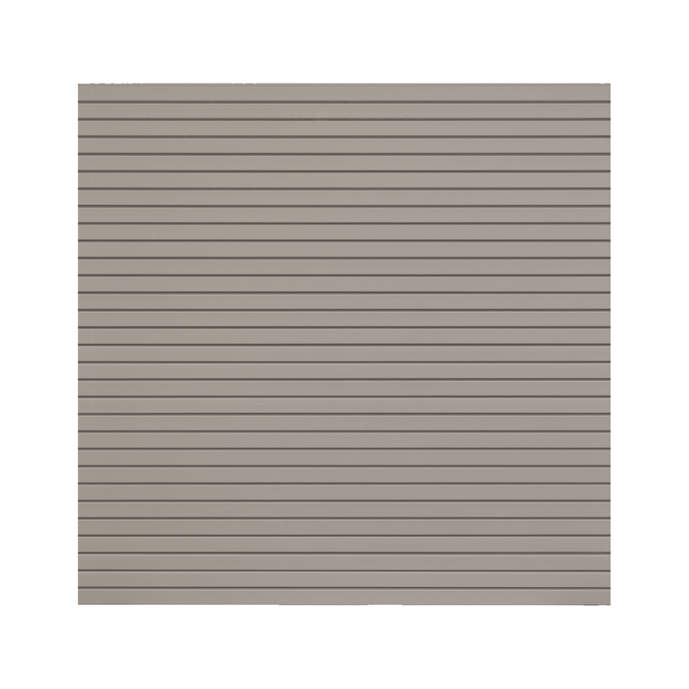 ALU-ROM Sichtschutzzaun Stecksystem Terra / Silber Komplettset