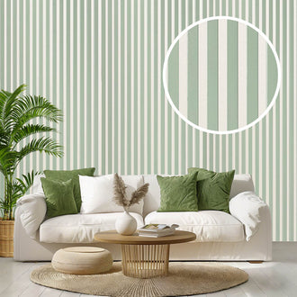 Akustikpaneel Premium Salbei – Filz Beige 244 × 60 cm