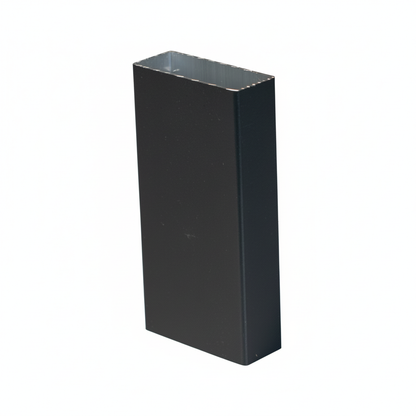 Muster Aluminium Sichtschutzzaun MARIO Schmal Anthrazit