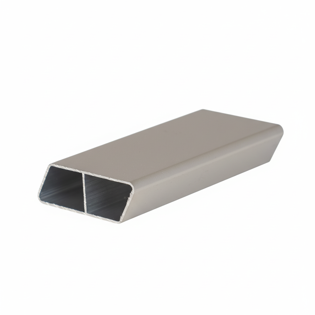 Muster Aluminium Sichtschutzzaun Rhombus MARIO Seidengrau