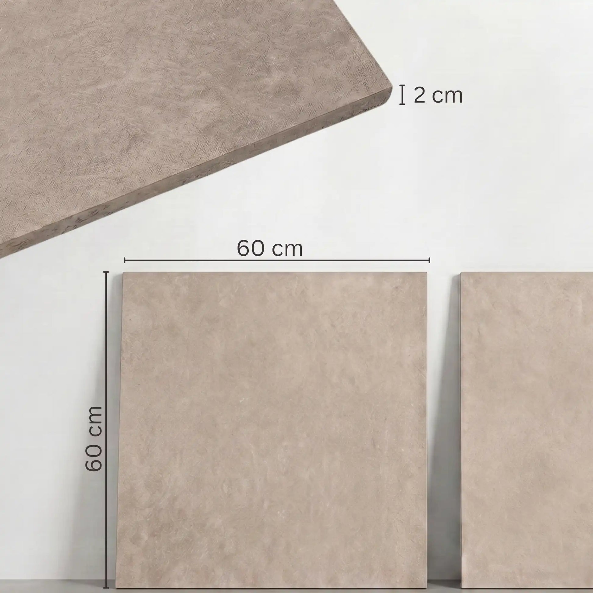 Terrassenplatte Light 60x60x2cm