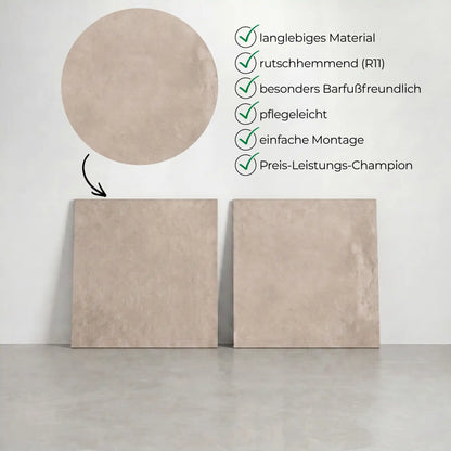 Terrassenplatte Light 60x60x2cm