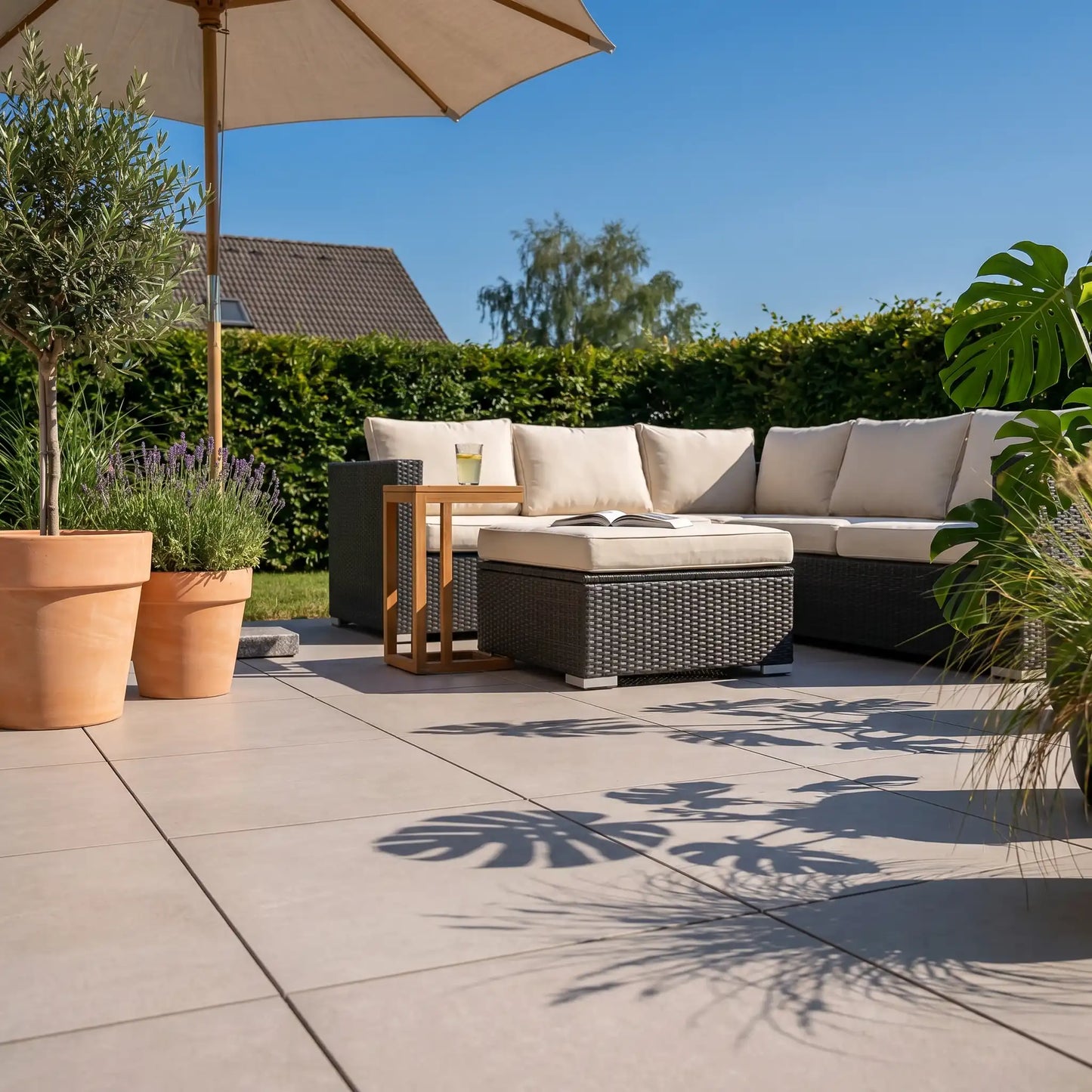 Terrassenplatte Light 60x60x2cm