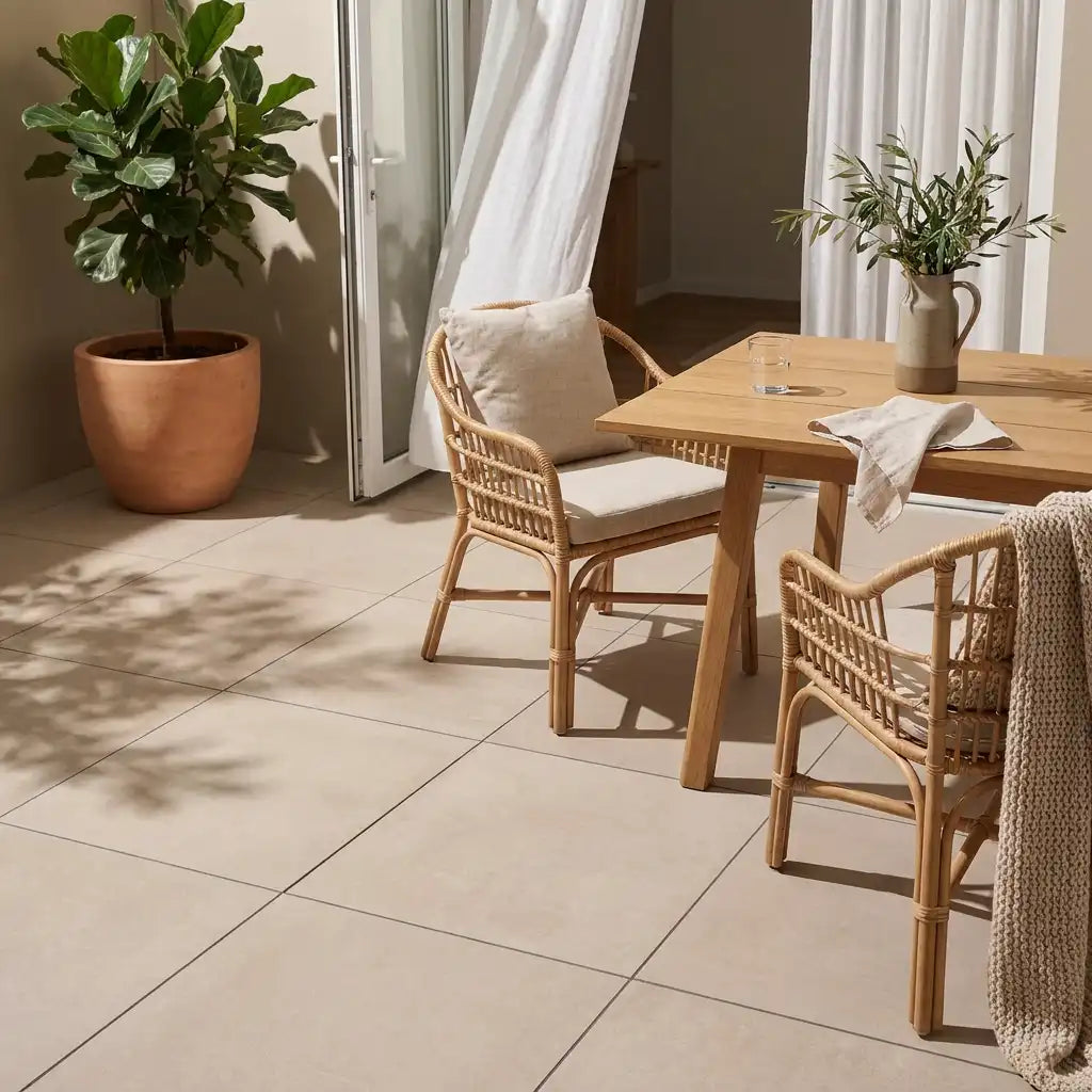 Komplettpaket Terrassenplatte Natural 60x60x2cm