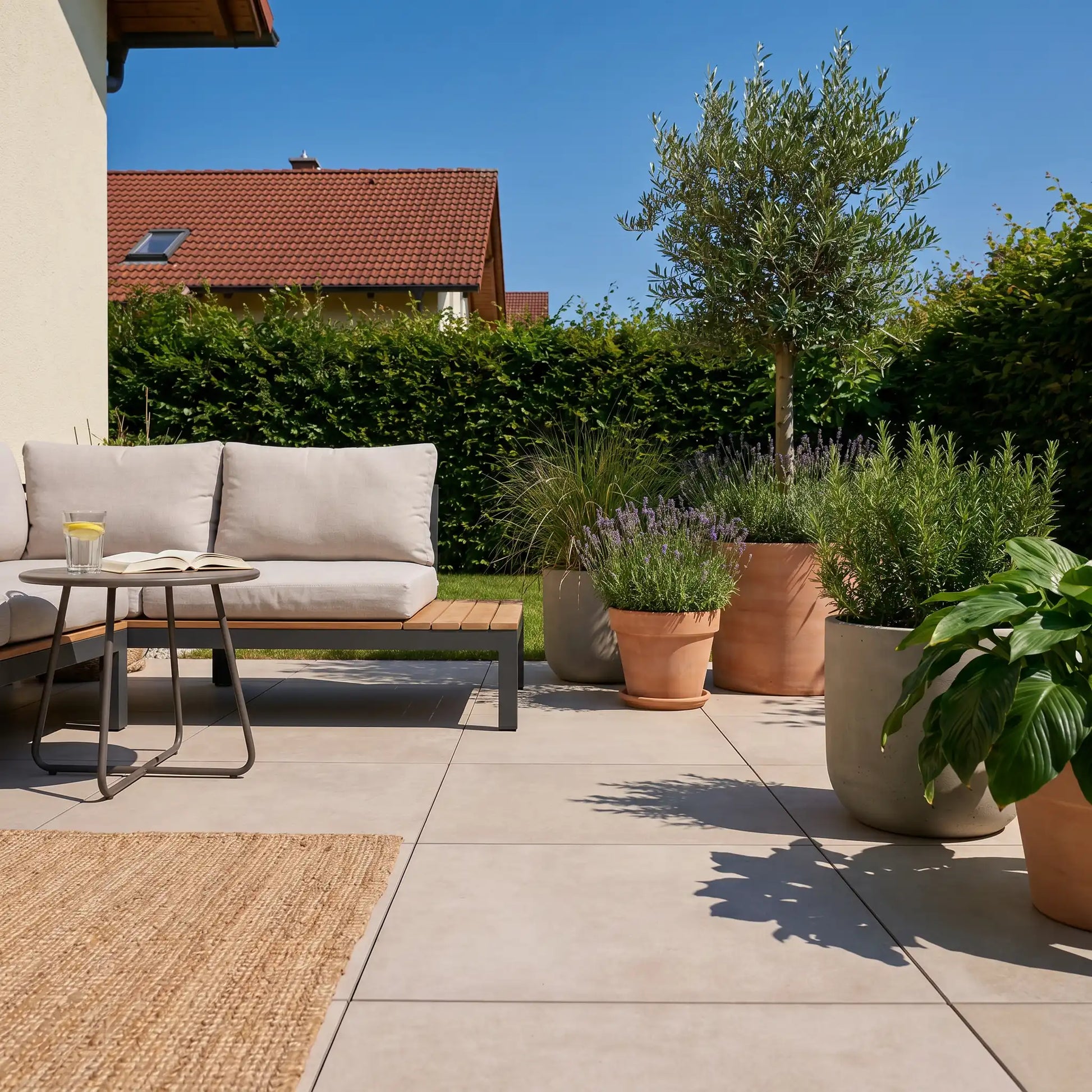 Terrassenplatte Natural 60x60x2cm