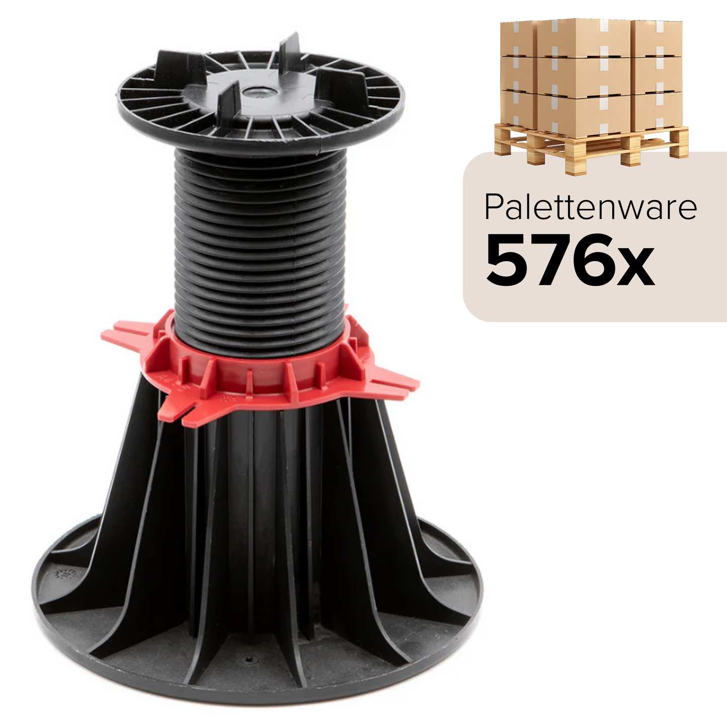 Palettenware Stelzlager 150-260mm für Terrassenplatten