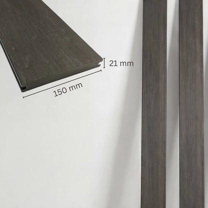 WPC-Komplettset Nero Antik Massivdiele
