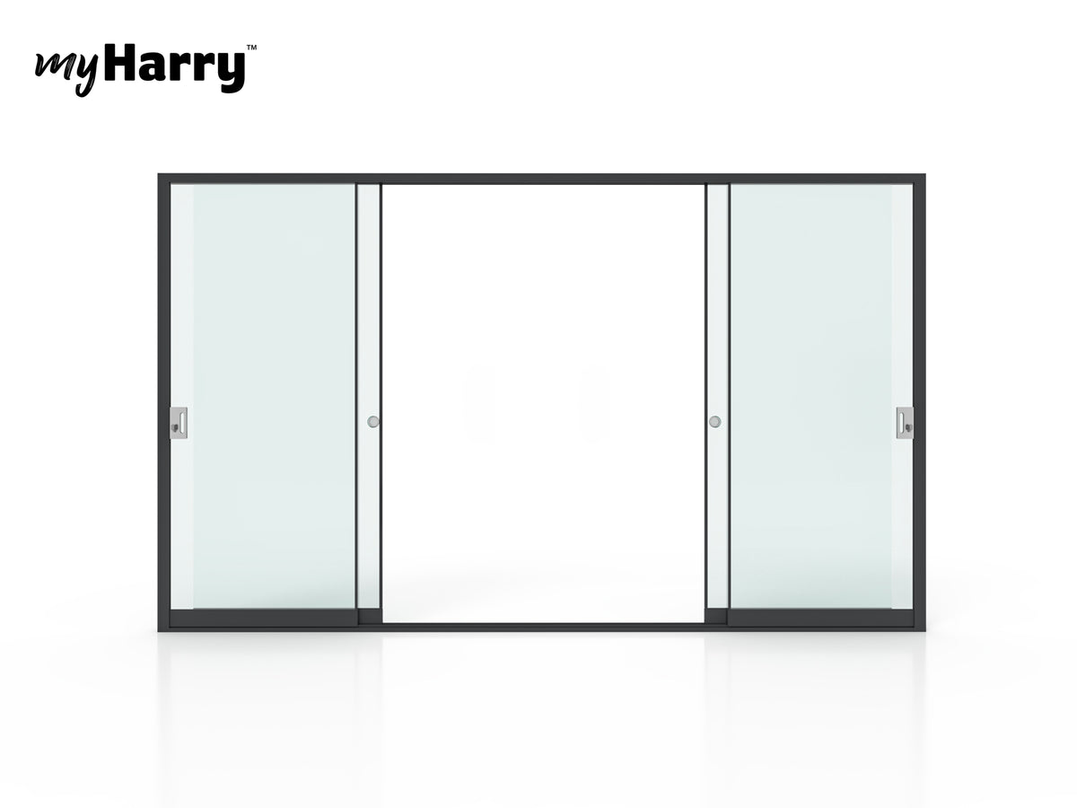 Glaswand-Element für SkyShade Pro – 4 m