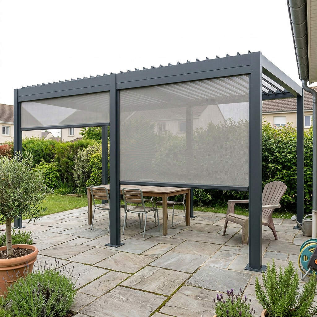 Sichtschutz-Rollo für SkyShade Pro – 2,5 m Breite