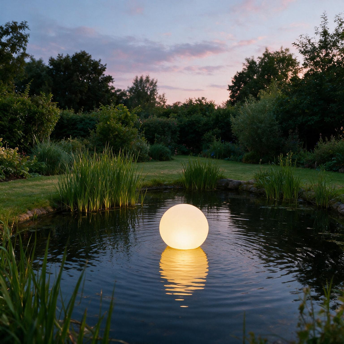Orb 40cm Stimmungsbild Teich weit