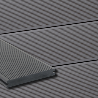 WPC Terrassendiele Massiv ECO Granit